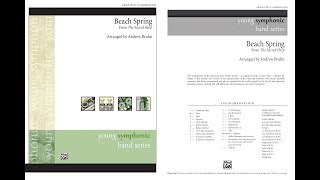 Beach Spring, arr. Andrew Bruhn – Score & Sound