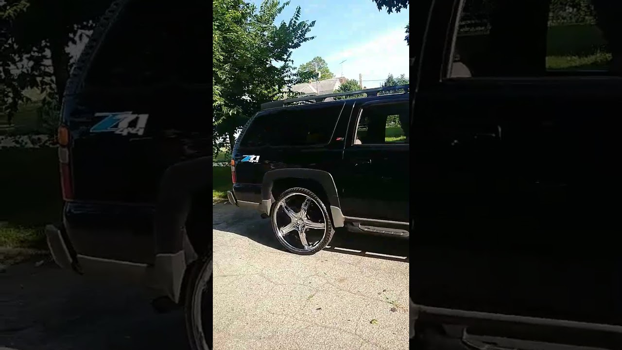 2005 suburban Z71 on 28s