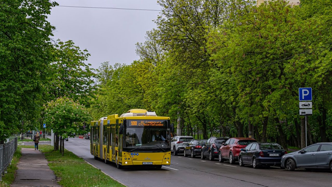 Поездка на автобусе МАЗ 215.069 гос номер АС 3575-7 маршрут 99(04.05.2025)