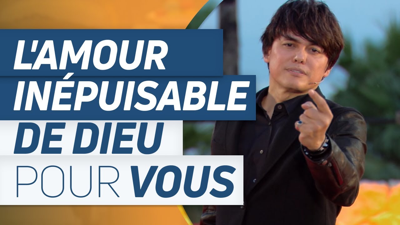 Joseph Prince : reposez-vous sur l'amour de Dieu envers vous | tbnfr