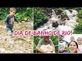 Dia de banho de Rio! Selva, cachoeiras e corredeiras.