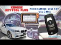 Xhorse VVDI Keytool Plus programming new smart key BMW 523i 2010 - Cas4 via OBDII by steps