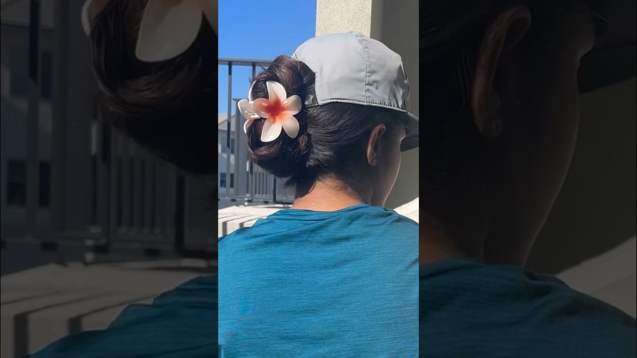 EASY CAP CLAWCLIP HAIRSTYLE🎀