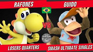 SMASH STATION 114 - Rafones (Yoshi) vs. Guido (Diddy Kong) - SSBU BRASIL Smash Ultimate