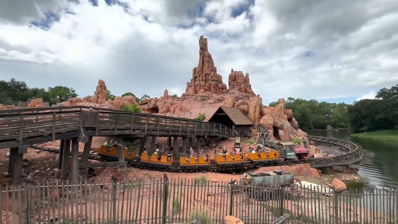 Iphone 14 Pro Action Mode Test On Big Thunder Mountain Roller Coaster At Magic Kingdom Youtube