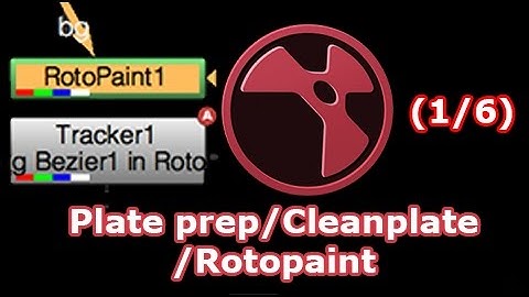 Nuke : Cleanplate & Rotopaint Tutorial  Part - (1/6) – Introduction