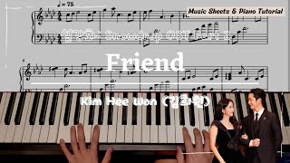 Video thumbnail of "SNOWDROP "Friend" OST Part 2 Piano Cover (Easy Ver.) Opening Song"