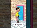 MrBeast Opens the Cyan Door: Huge T-Rex Dinosaur Attack! #MrBeastAnimation #CyanDoor