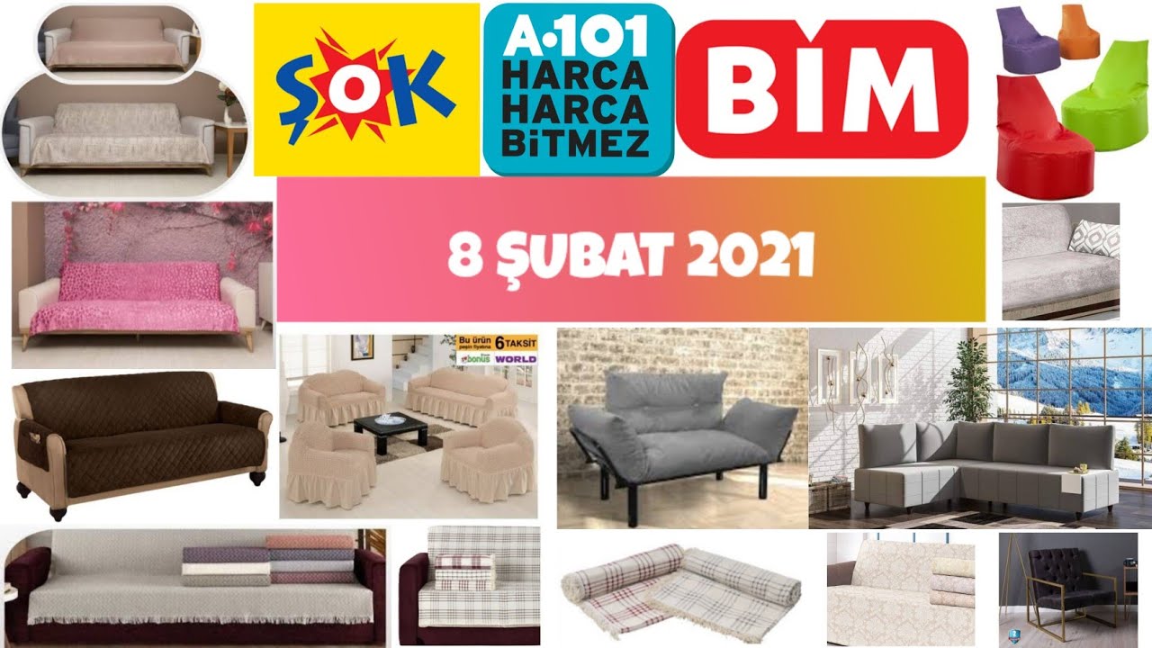 Bim A101 Şok Şubat 2021 Aktüel Ürünleri Koltuk Örtüsü &amp; Mobilya