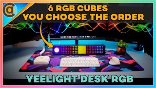 Awesome Yeelight RGB Lamp Cubes. Premium desk RGB screenshot 2