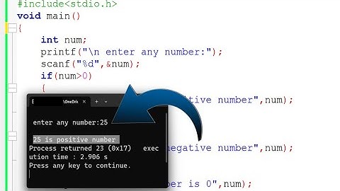 C program to check a number is positive,negative or zero #coding @coding_journey033