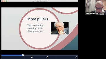 Introduction to the life and philosophy of Viktor Frankl and his existential analysis Logotherapy.