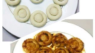 Mushroom cake । Spicy Mushroom cake recipe । আলু আর ময়দা দিয়ে  তৈরি ঝাল ঝাল মাশরুম পিঠা ।