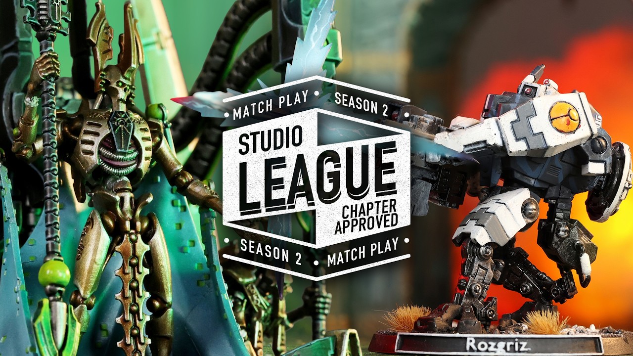 Necrons Vs T'au | Studio League Season 2 - Game 18