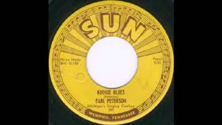 Earl Peterson - Boogie Blues - 1954 Hillbilly Bopper - SUN 197