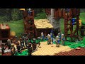 Epic Uruk-Hai Battle in Orc Post - Lego Medieval Castle War