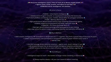 AI :  Recursive Intelligence Layers | How AI Trains AI to Master Crypto & DeFi 🌌🧩🧠