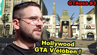 TELJESEN olyan mint a GTA-ban !😂 | Warner Bros stúdió,Hollywoodi csillagok és BURRITO! GTAusa 3.rész