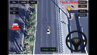 Que tal dirigir no Google Maps? Com o Driving Simulator 3D, isso