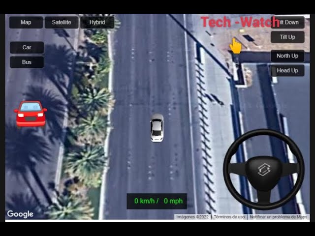 Driving Simulator em 3D: pilote um carro pelo Google Maps de onde
