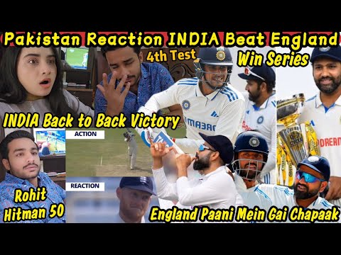 INDIA Beat England Win Test Series Pakistan Public Reaction INDIA Back To Back Jeet Raha hai 😱