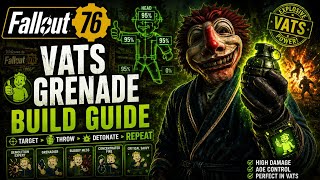 100k damage 💥💥 per nade vats crit build *fallout 76