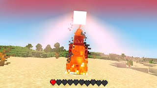 Minecraft pero EL SOL TE QUEMA