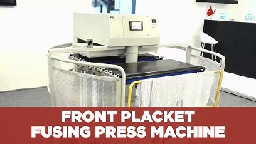 Front Placket Fusing Press |  EPA 740