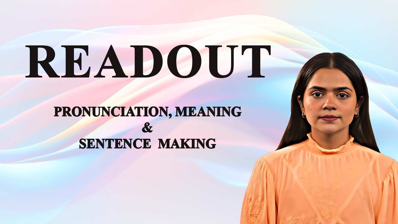 Read Out Definition READOUT - Meaning_&_Pronunciation_Word_World_Audio_Video_Dictionary ...