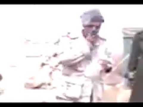 مقطع لشهيد ثابت جواس وهو يرقص في جبال صعدة عندما احرق سيد المجوس