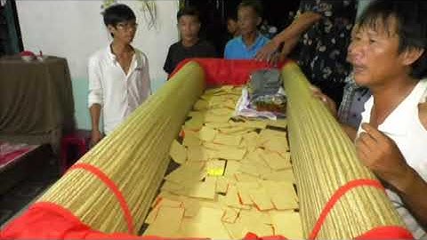 Lễ tang cụ bà : Dương Thị Châu - ấp Gành Hào - xã Tạ An Khương Đông - Đầm Dơi - Cà Mau