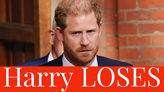 Prince Harry LOSES Crucial RAVEC Case, Called Out by the Judge for Entitlement Over Security