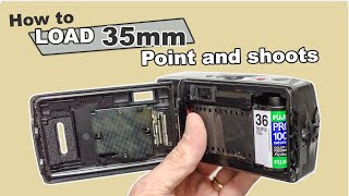 Loading and rewinding 35mm film in a point and shoot camera (Beginners Guide) screenshot 2