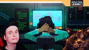 МОЙ КОТ ПРОГРАММИСТ  ➤ while True: learn() Прохождение