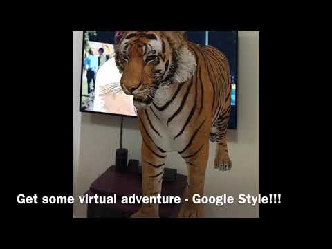 Google 3D, Bring Wild Animals Home