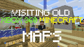 I Played The OLDEST Minecraft XBOX 360 Maps.