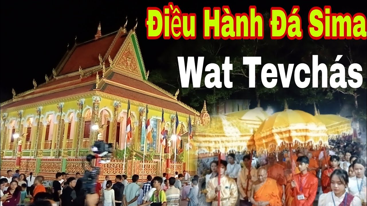 Diễn Hành Đá Sima Chùa Bàu Sen ( Wat Tevchás ) 2026 | khmersang2 