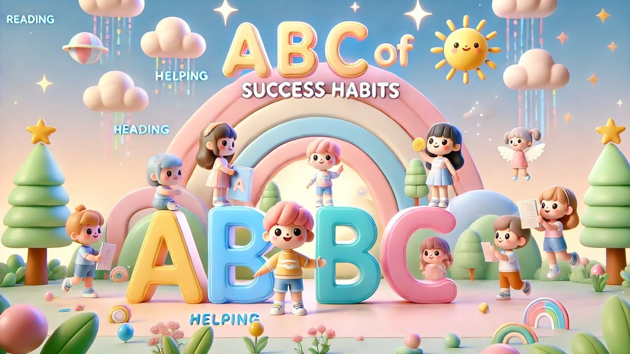 ABC of Success Habits – Kids Song A to Z | Build Positive Routines & Growth Mindset ✨