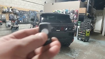 Range Rover sport 2016 Remote starter | Compustar pro R3 2way remote starter