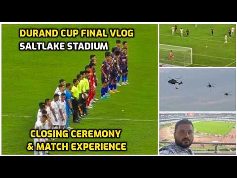 Durand Cup Final 2025 | Diamond Harbour vs Northeast United | Saltlake Stadium Vlog (B3 Stand) Durand Cup Final 2025 | Diamond Harbour vs Northeast United | Saltlake Stadium Vlog (B3 Stand) Thumbnail