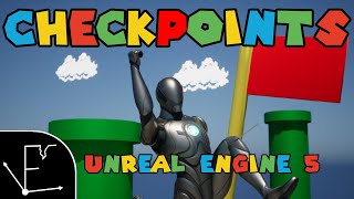 Unreal Engine 5 Tutorial - How to create a save/load system with checkpoints