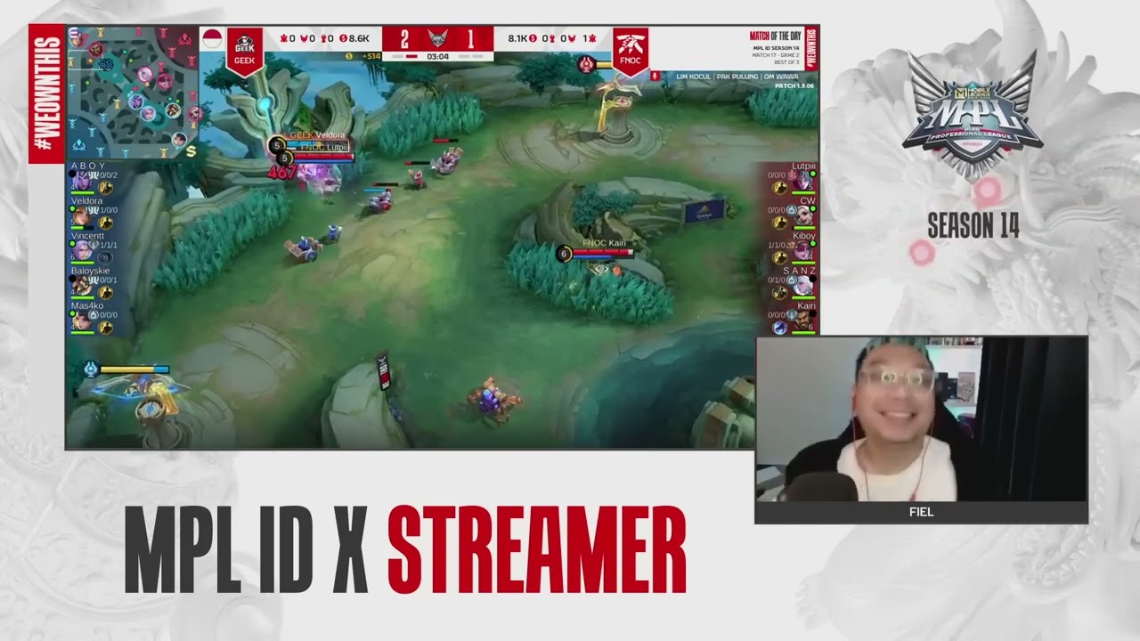 FNATIC ONIC vs GEEK FAM   Regular Season Week 3 Day 1 - Game 2   