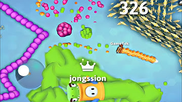 Snake.Io 🐍 Mimic Vs Raptor Bean 🐍 Epic Snakeio Gameplay!