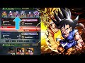 Destroying LF Frieza with Dragon Fist Goku | Dragon Ball Legends