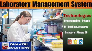 Laboratory Management System | In English | Python Projects | English 2023