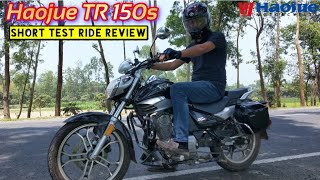 Haojue TR 150 Test Ride Review | Specs | Price | Top Speed | Mileage | BikeLover