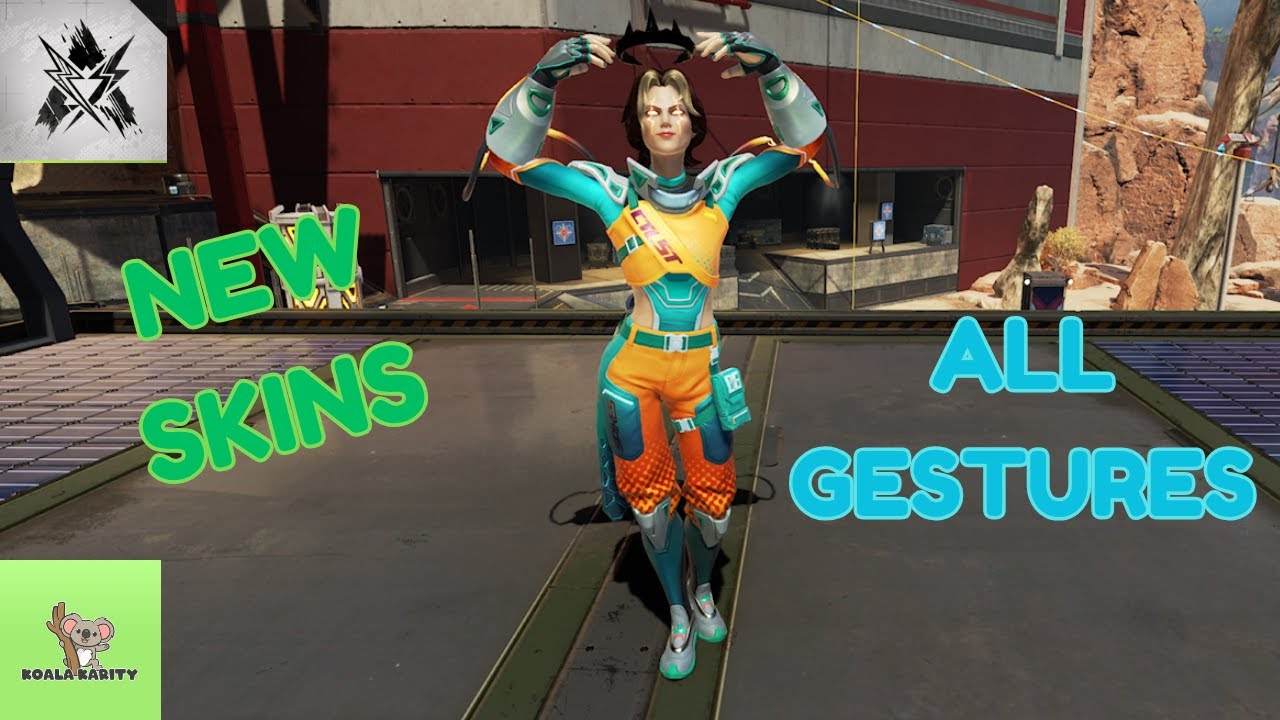 New Legendary Skin for Catalyst (Sparked Sorceress), All Gestures