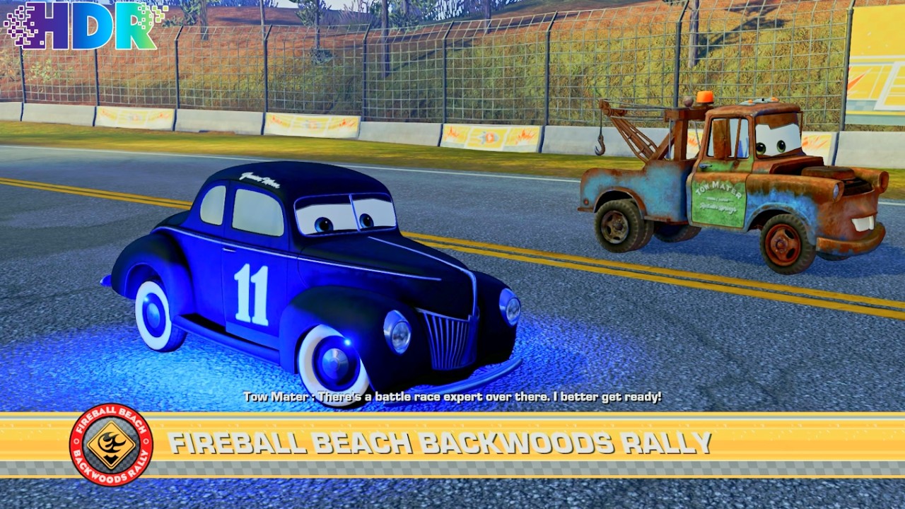 [HDR] Cars 3 Battle Race Junior Moon Fireball Beach Backwoods Rally 2 ...
