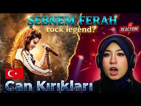 First Time Listening - Şebnem Ferah – Can Kırıkları (10 Mart 2007 İstanbul Konseri) reaction