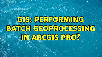 GIS: Performing Batch Geoprocessing in ArcGIS Pro? (2 Solutions!!)